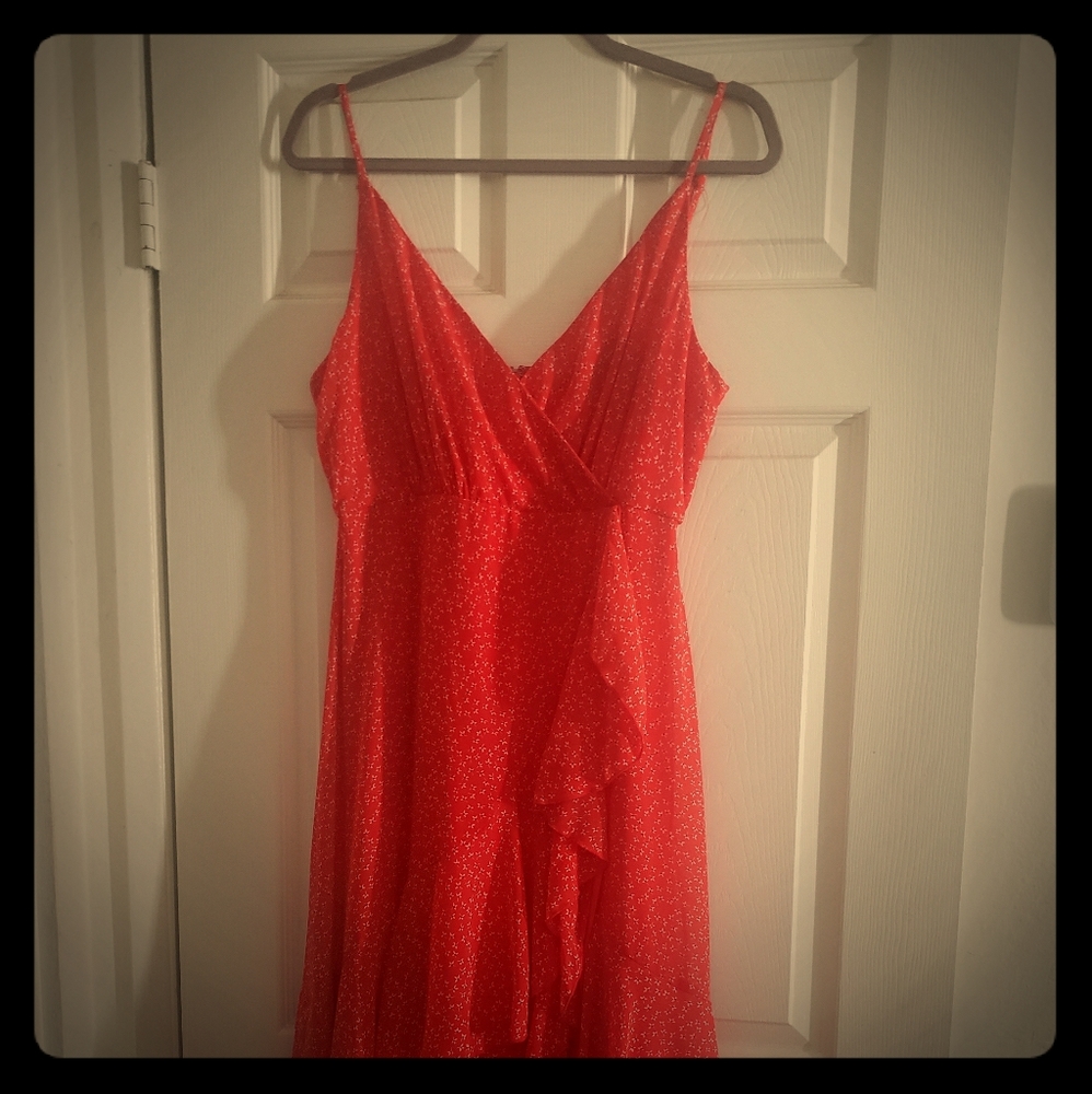 Red dress